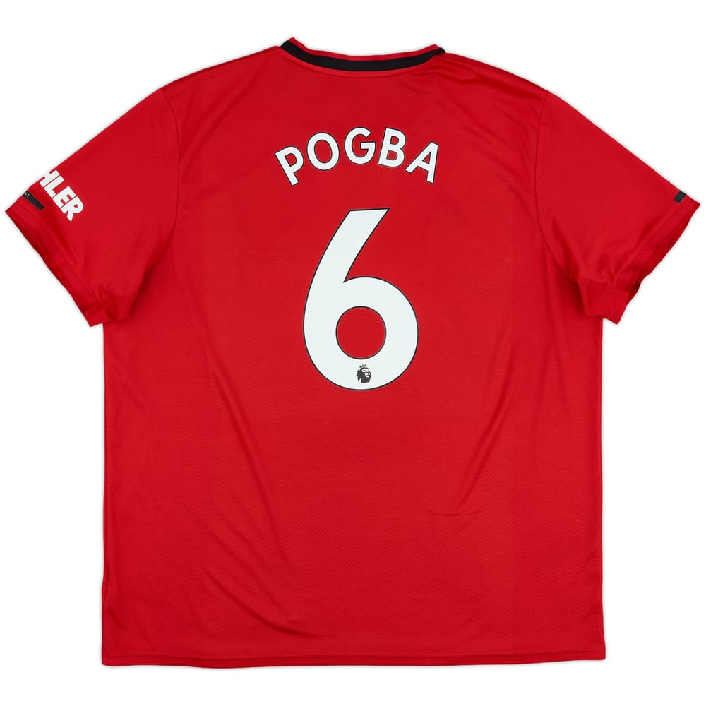 2019-20 Manchester United Home Shirt Pogba #6 - 6/10 - (XXL)