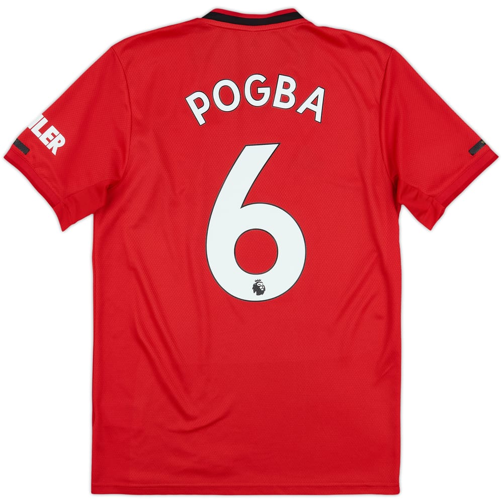 2019-20 Manchester United Home Shirt Pogba #6 - 7/10 - (S)