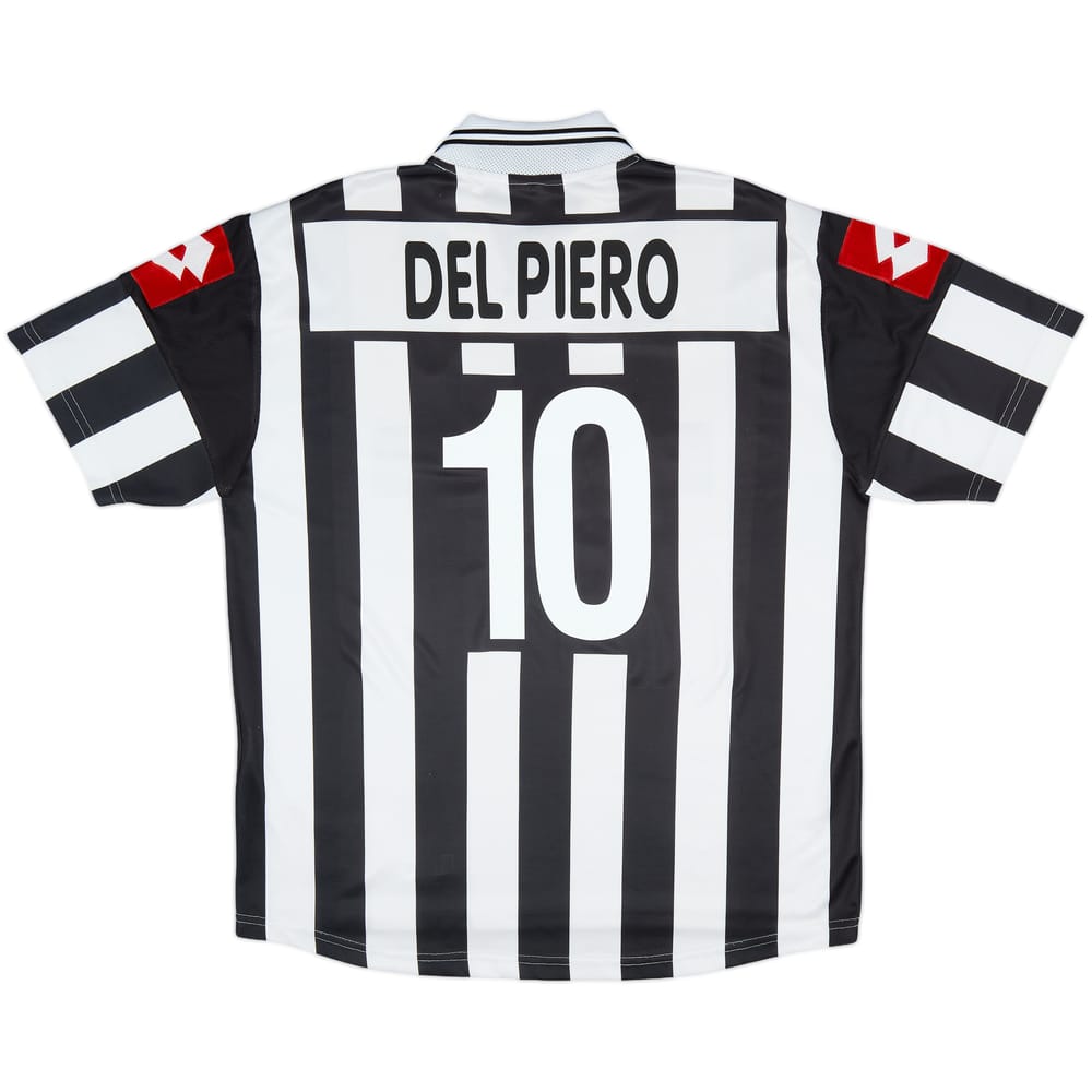2001-02 Juventus Home Shirt Del Piero #10 - 8/10 - (XL)