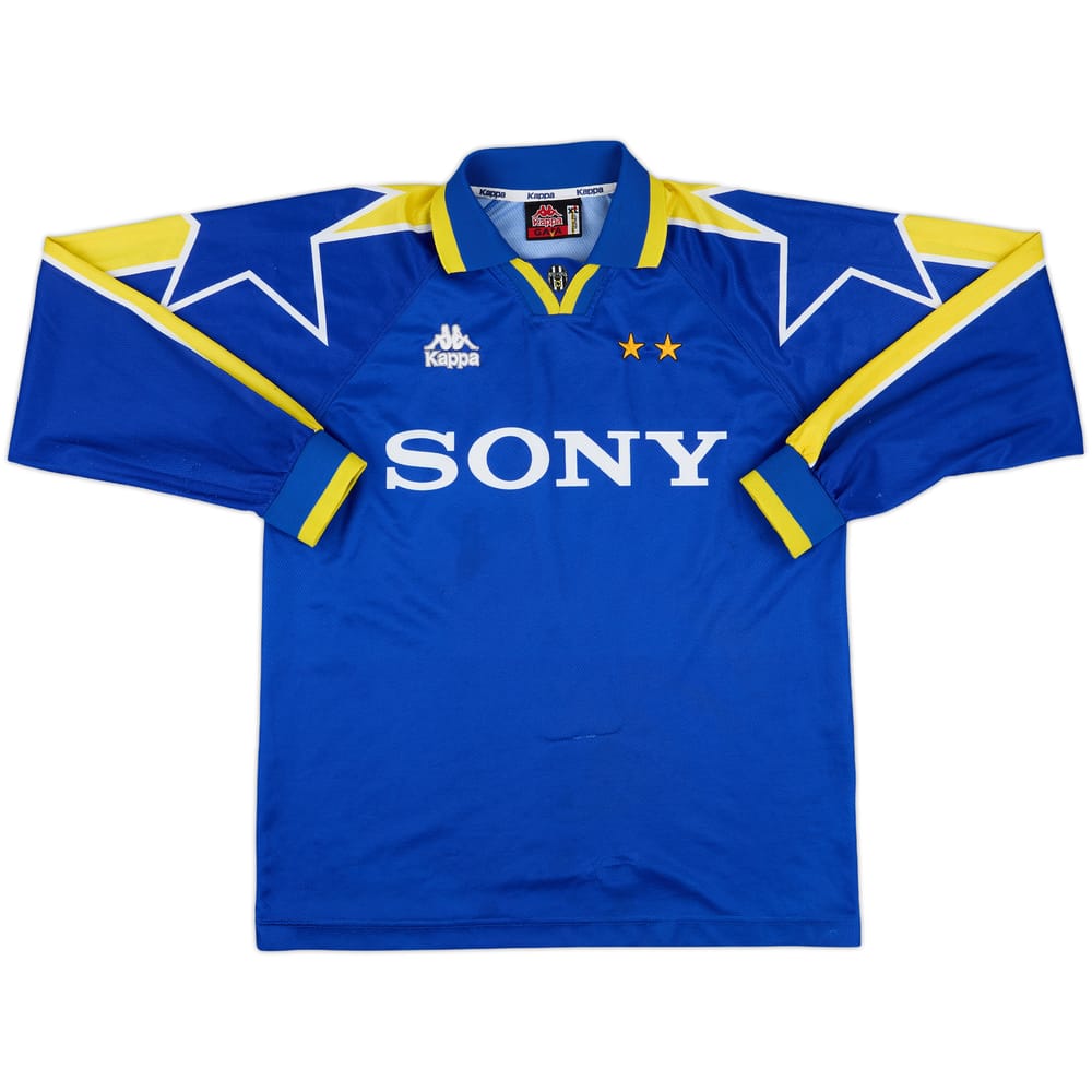 1996-97 Juventus Away L/S Shirt - 7/10 - (XL)