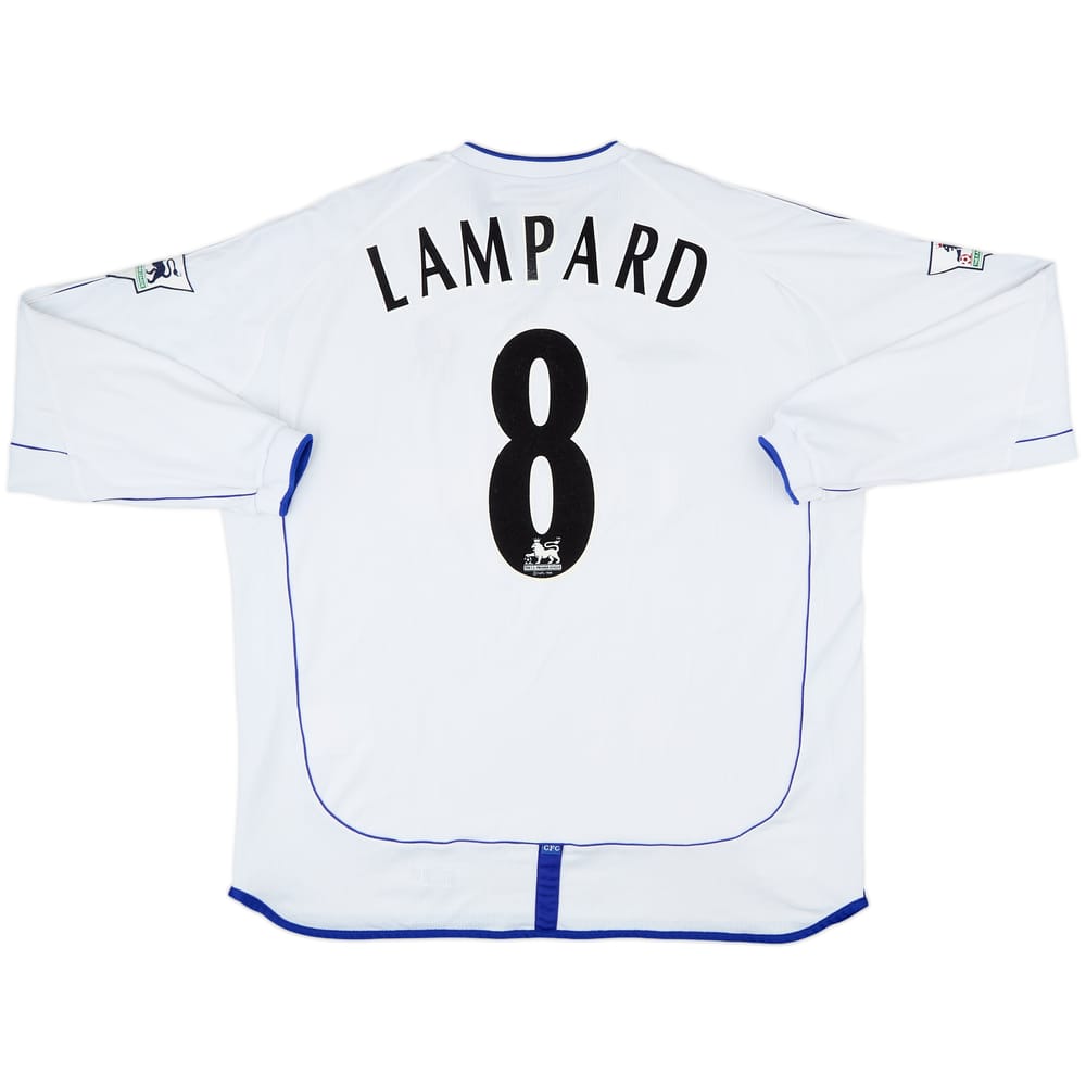 2001-03 Chelsea Away L/S Shirt Lampard #8 - 8/10 - (XXL)