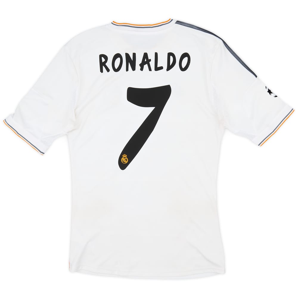 2013-14 Real Madrid Home Shirt Ronaldo #7 - 6/10 - (S)