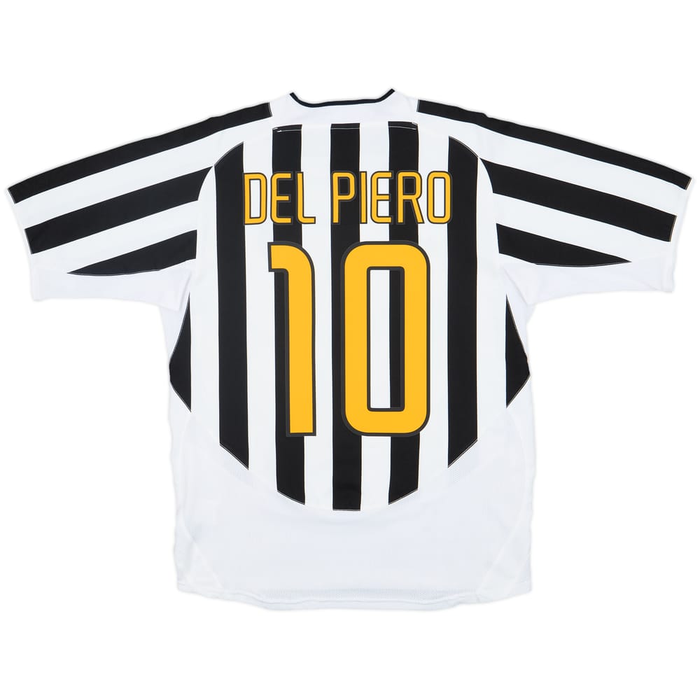 2003-04 Juventus Home Shirt Del Piero #10 - 7/10 - (M)