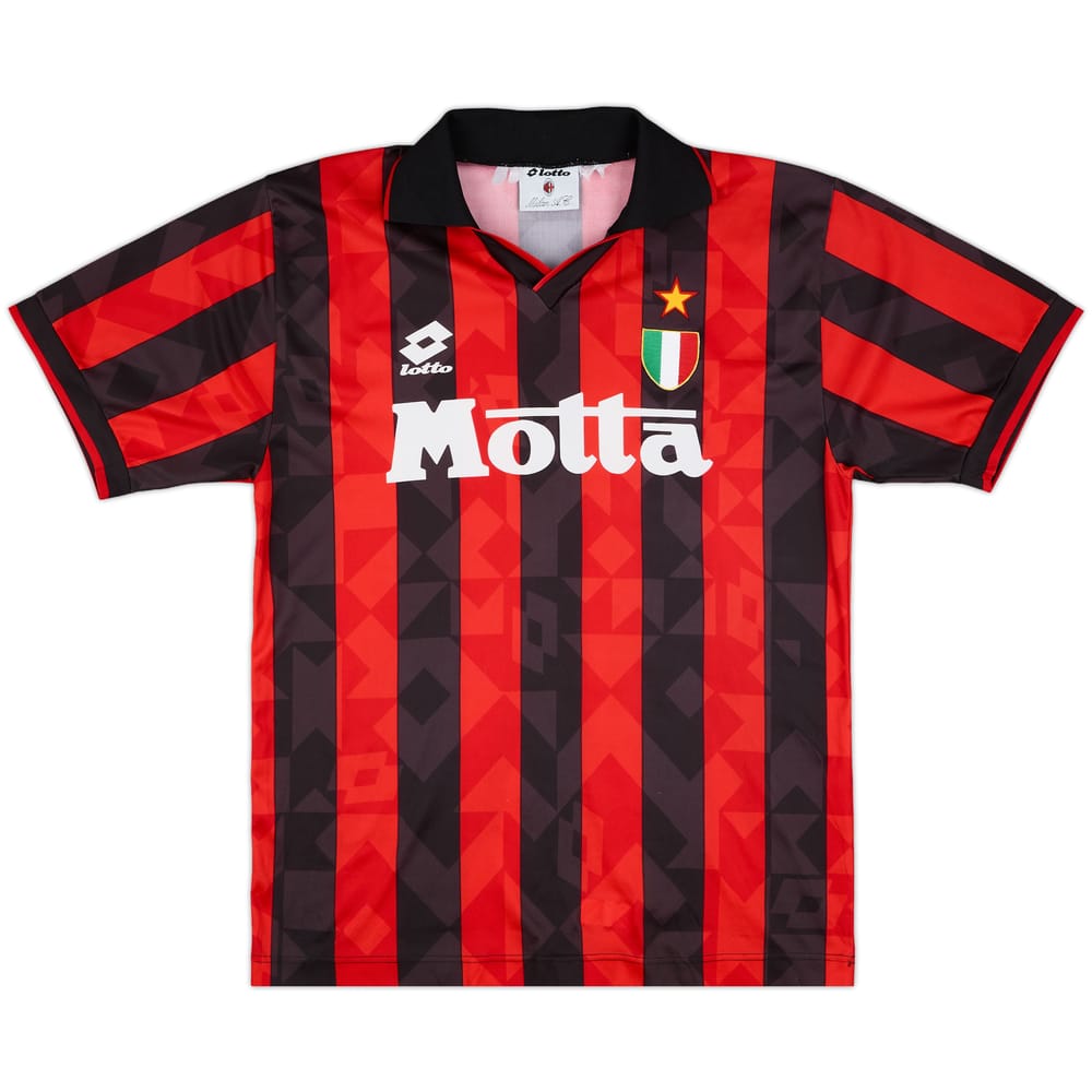 1993-94 AC Milan Home Shirt - 8/10 - (M)