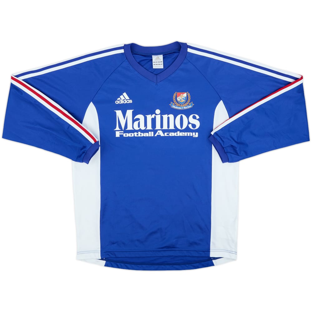 2012 Yokohama Marinos Academy Training L/S Shirt - 8/10 - (M/L)