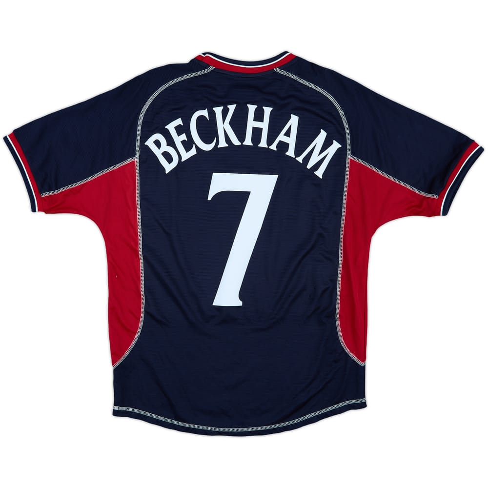 2000-01 Manchester United Third Shirt Beckham #7 - 9/10 - (M)