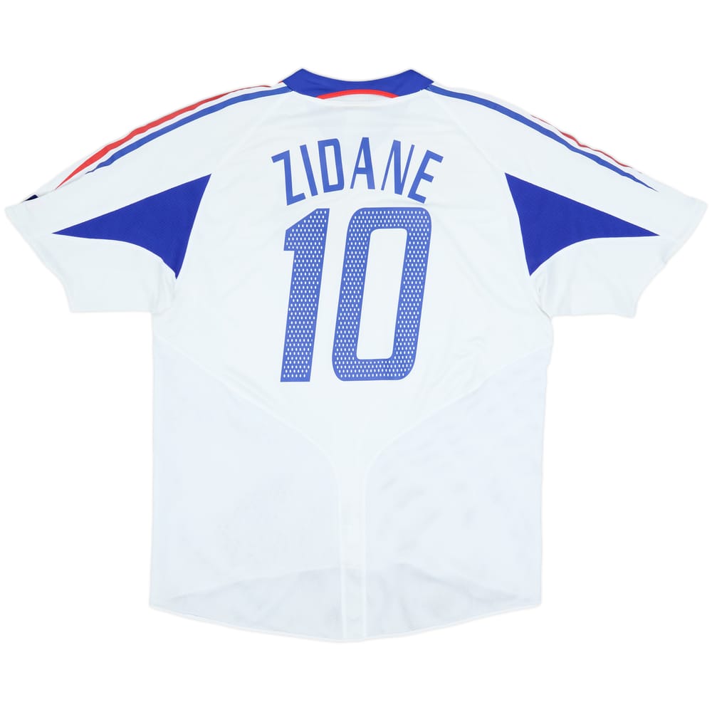 2004-06 France Away Shirt Zidane #10 - 6/10 - (XL)