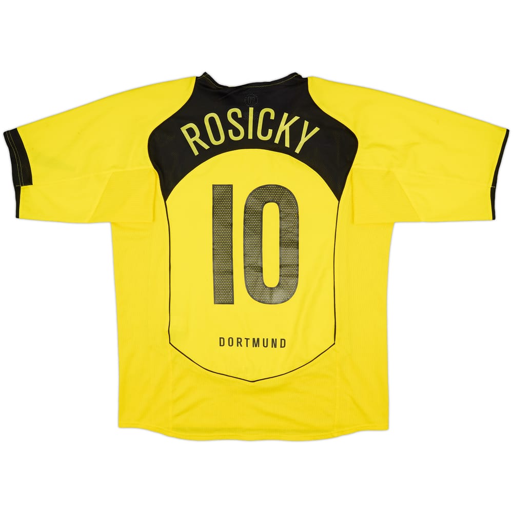 2004-05 Borussia Dortmund Home Shirt Rosicky #10 - 6/10 - (L)