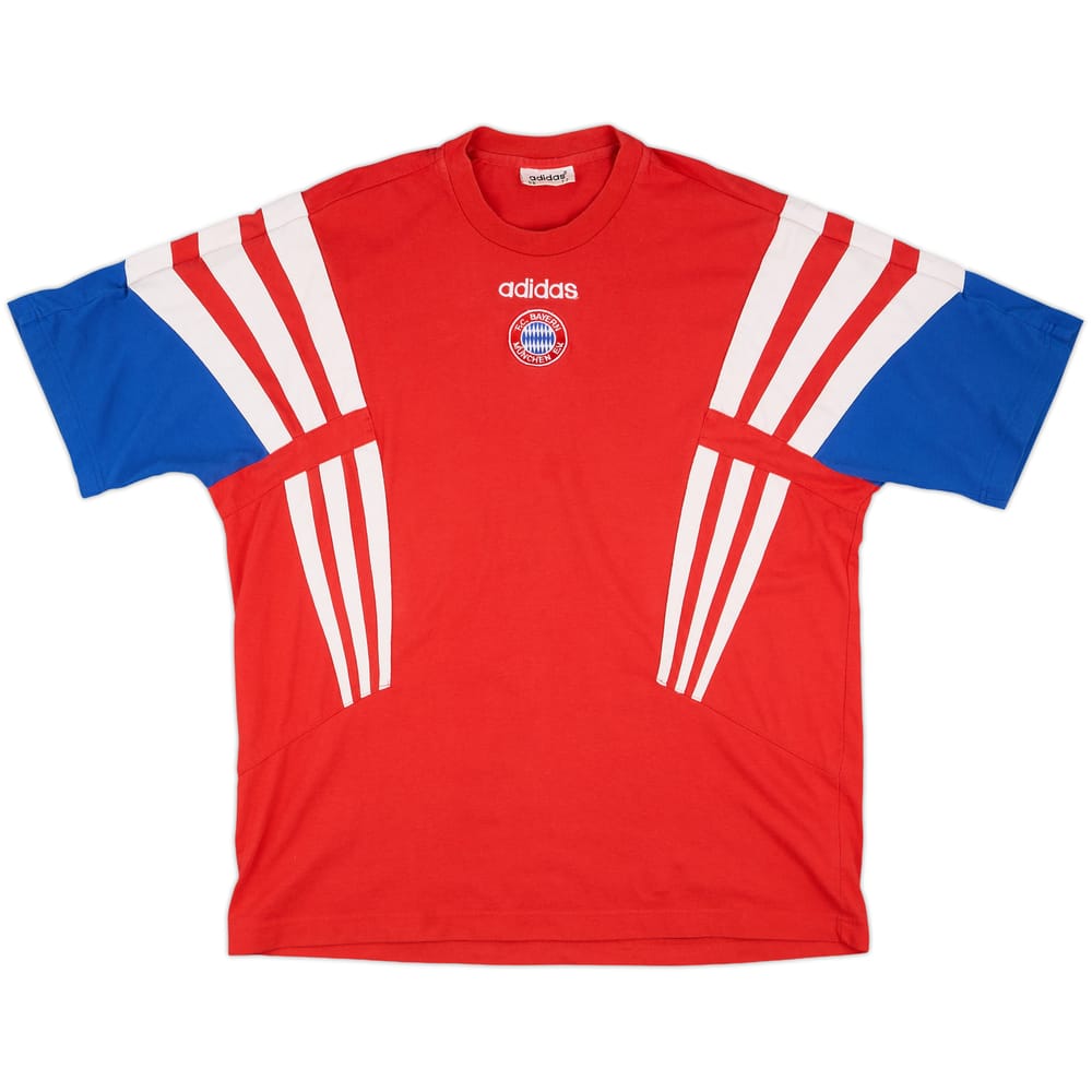 1995-97 Bayern Munich adidas Training Shirt - 9/10 - (XL)
