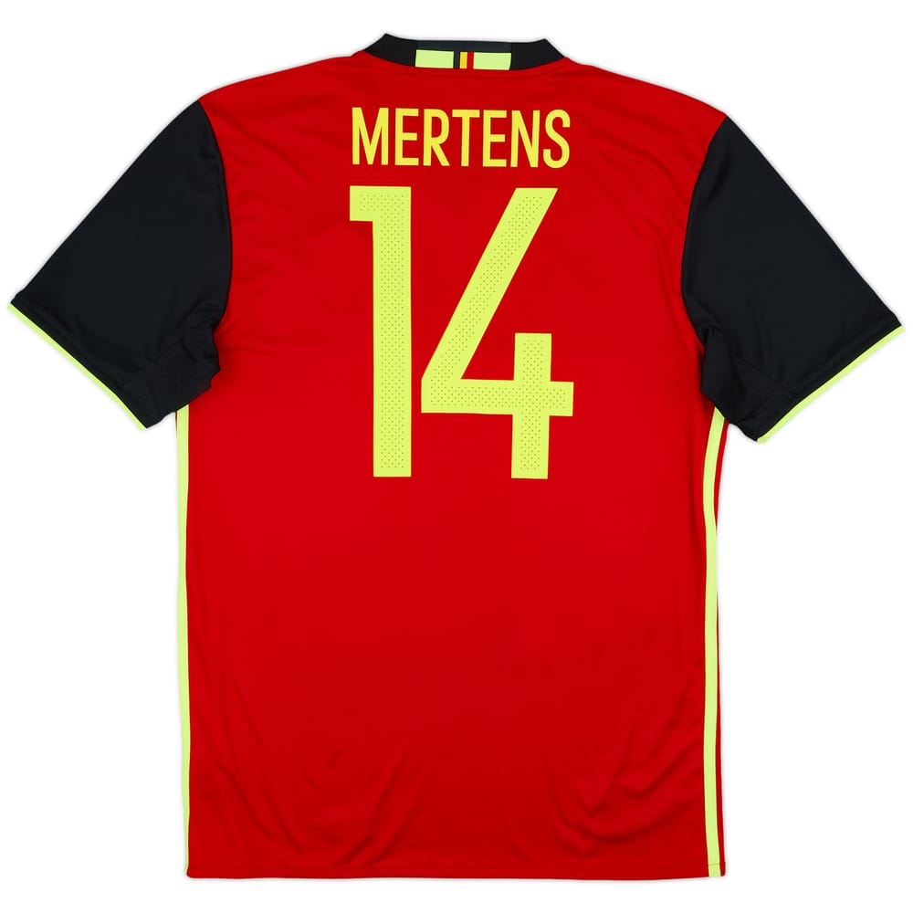 2016-17 Belgium Home Shirt Mertens #14 - 10/10 - (M)