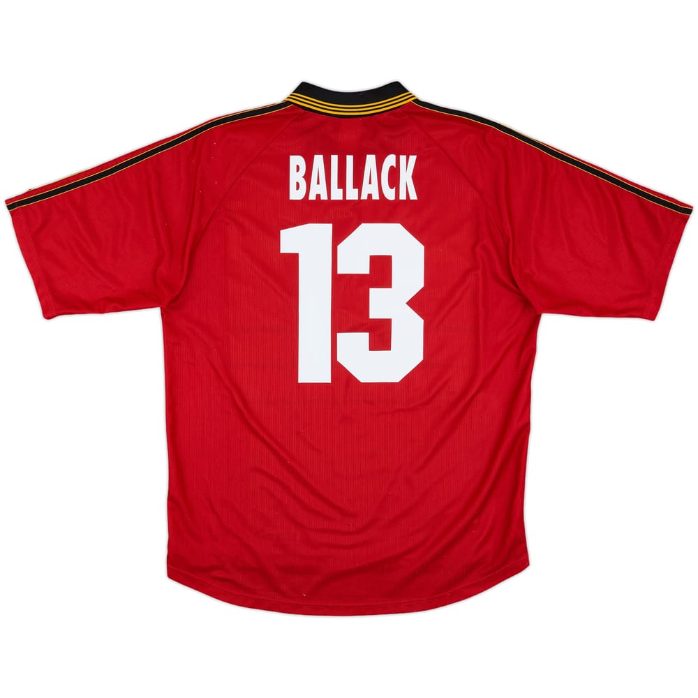 1998-00 Bayer Leverkusen Home Shirt Ballack #13 - 6/10 - (L)