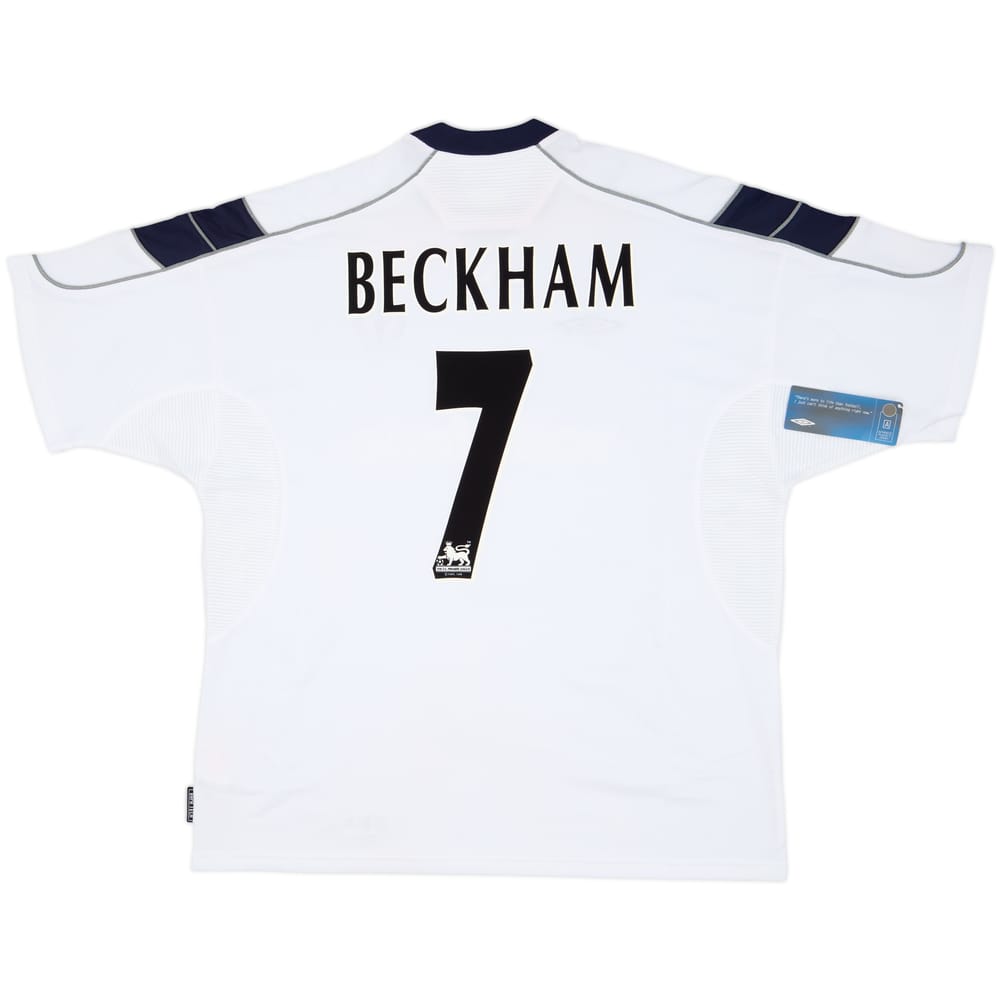 2000-01 Manchester United Away Shirt Beckham #7 (XXL)