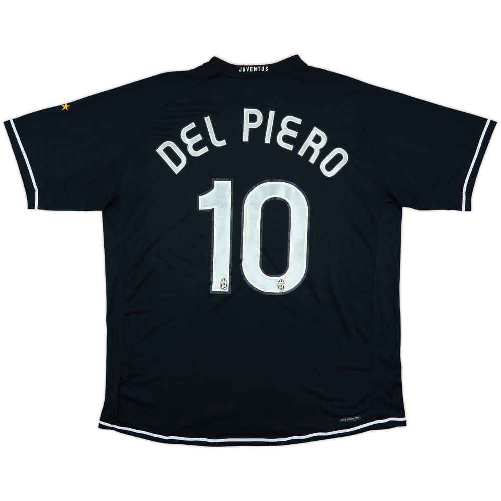 2006-07 Juventus Away Shirt Del Piero #10 - 7/10 - (XXL)