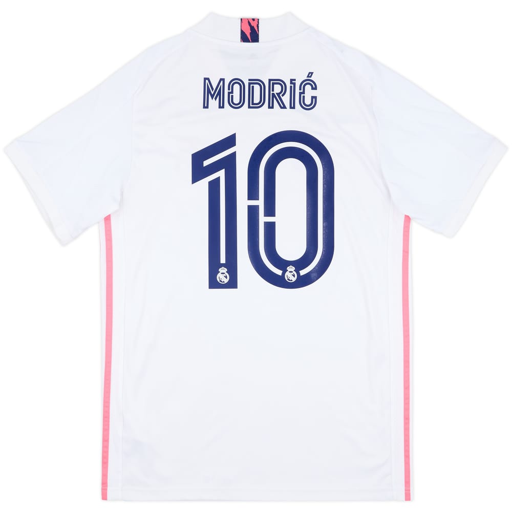 2020-21 Real Madrid Home Shirt Modric #10 - 8/10 - (M)