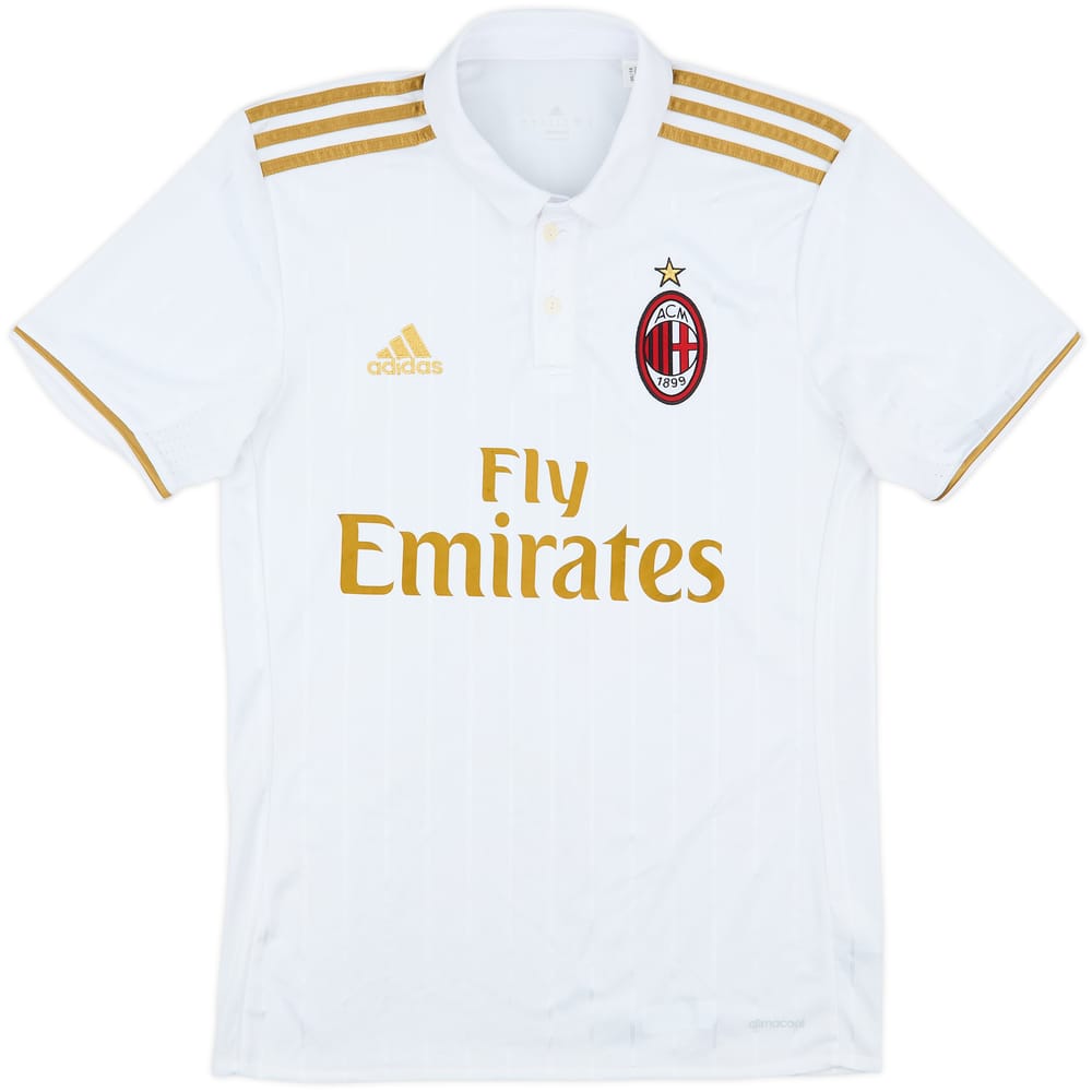 2016-17 AC Milan Away Shirt - 7/10 - (S)