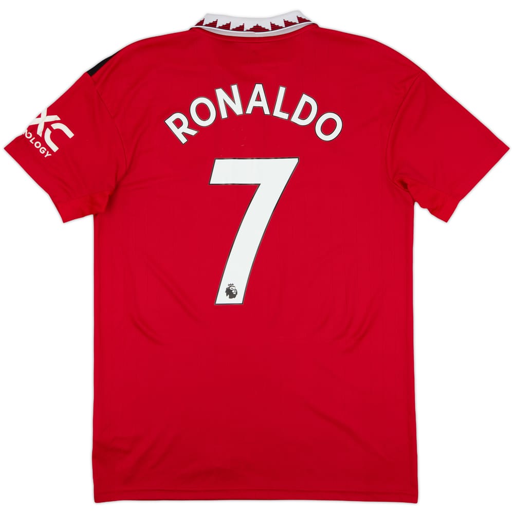 2022-23 Manchester United Home Shirt Ronaldo #7 - 6/10 - (M)