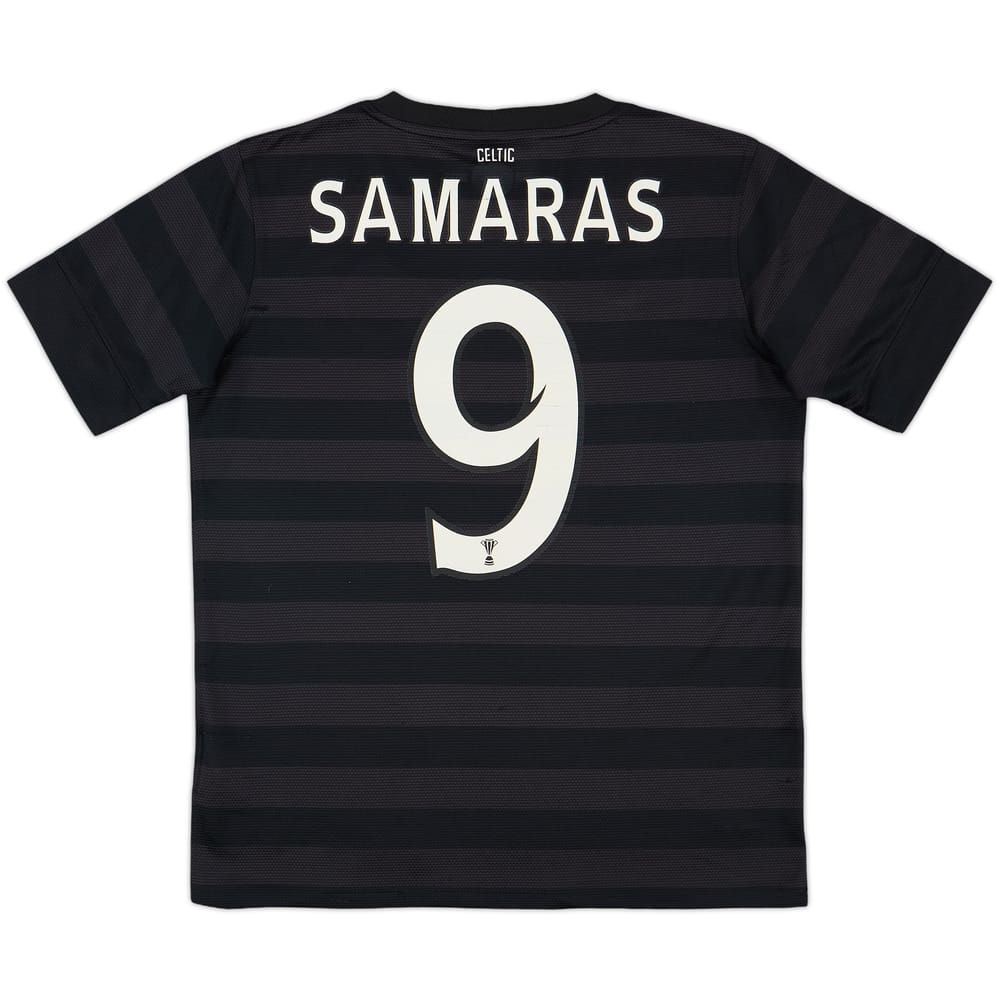 2012-13 Celtic '125th Anniversary' Away Shirt Samaras #9 - 7/10 - (L.Boys)