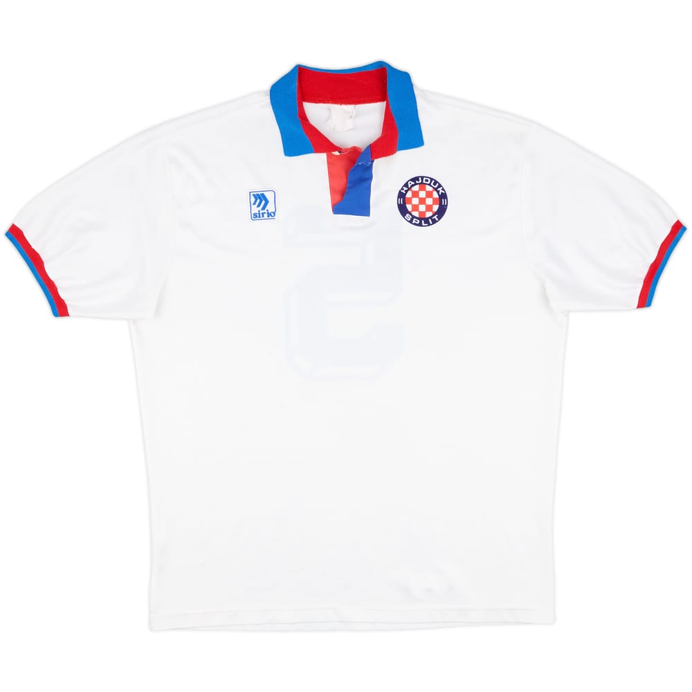 1993-94 Hajduk Split Home Shirt #5 - 7/10 - (M)