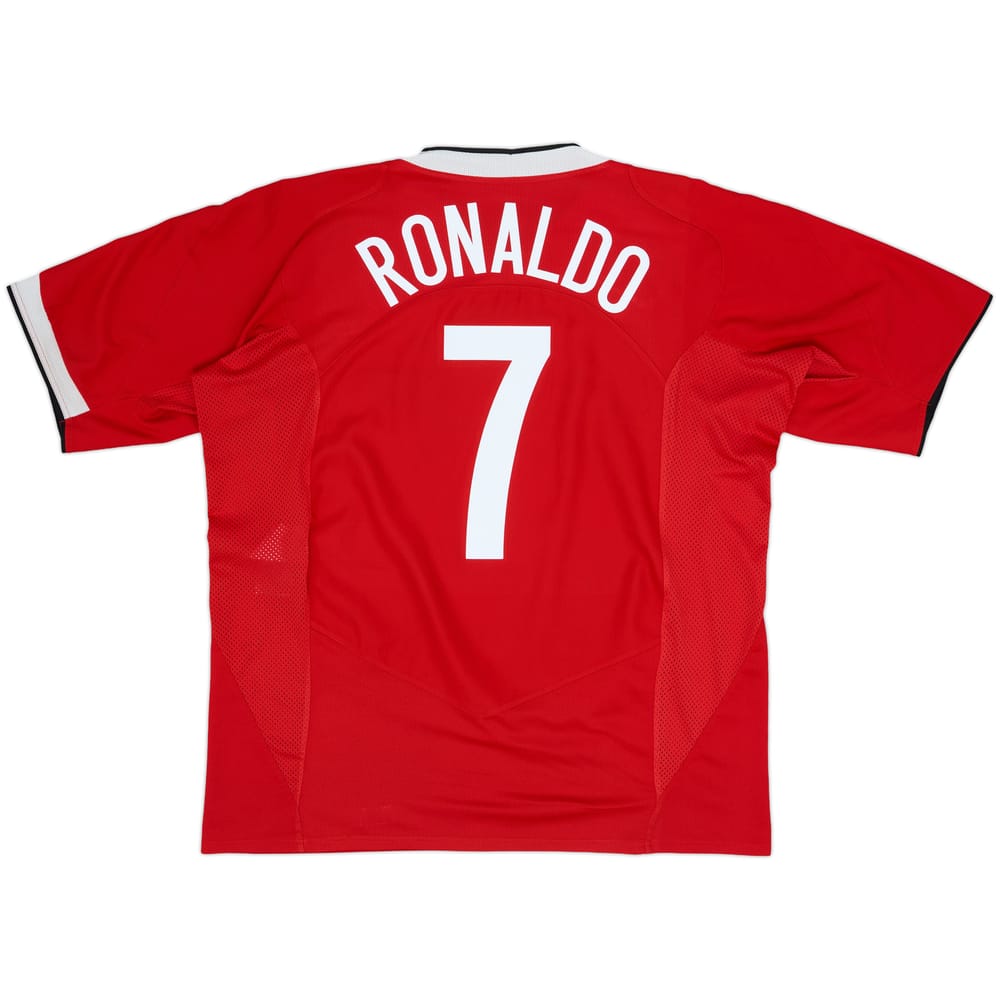 2004-06 Manchester United Home Shirt Ronaldo #7 - 6/10 - (XXL)
