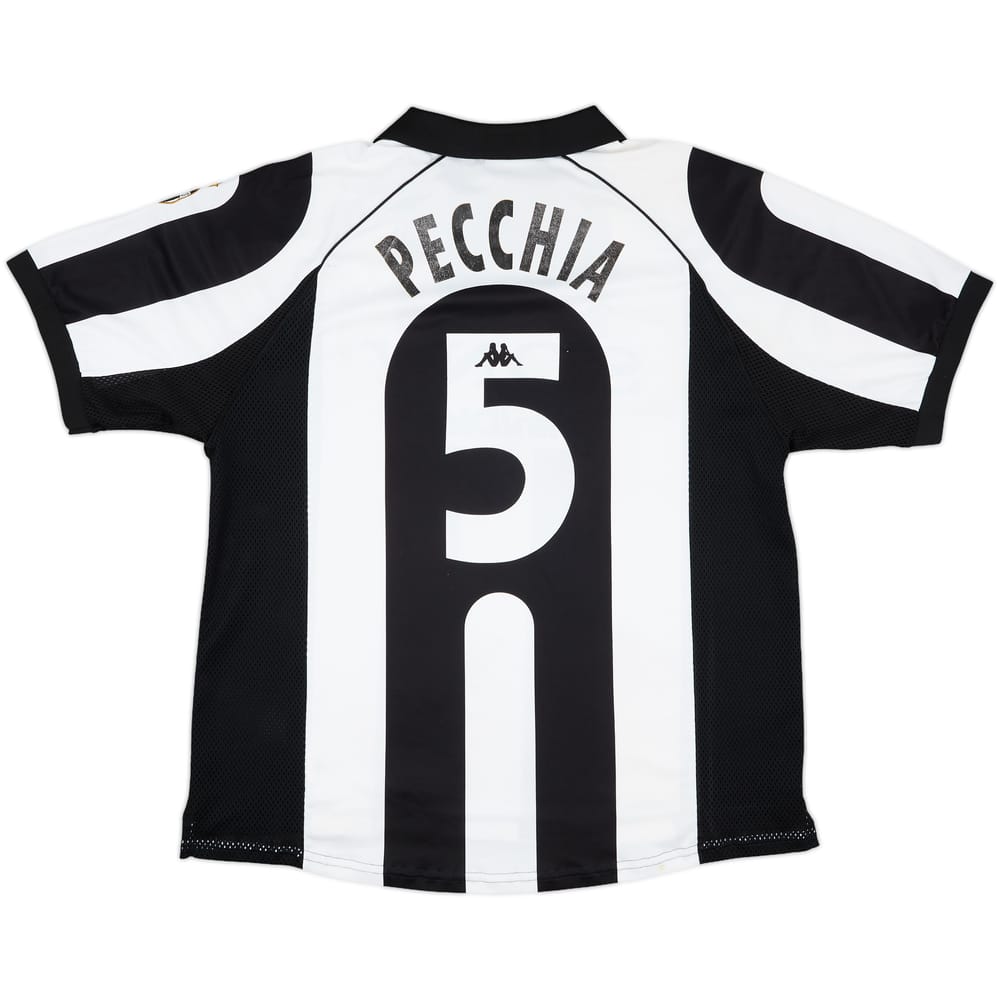 1997-98 Juventus Player Issue Home Shirt Pecchia #5 - 5/10 - (XL)