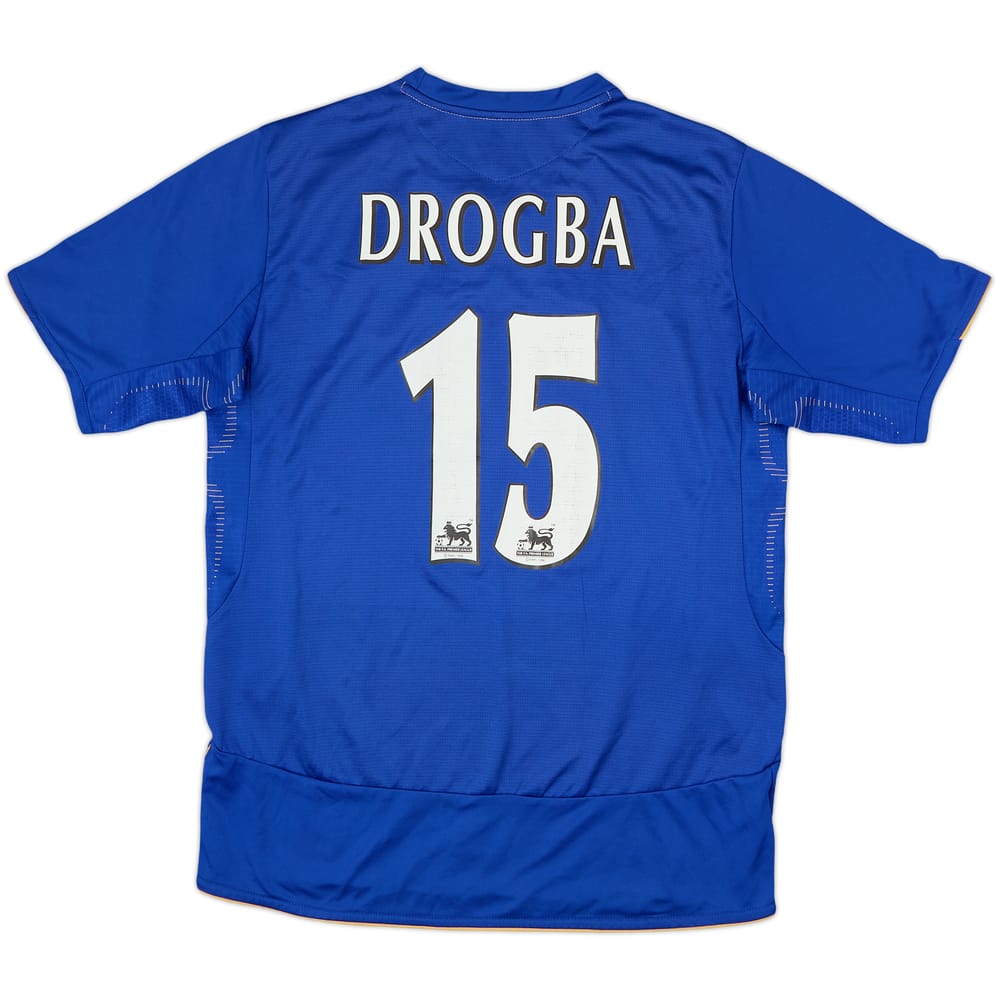 2005-06 Chelsea Centenary Home Shirt Drogba #15 - 6/10 - (M)