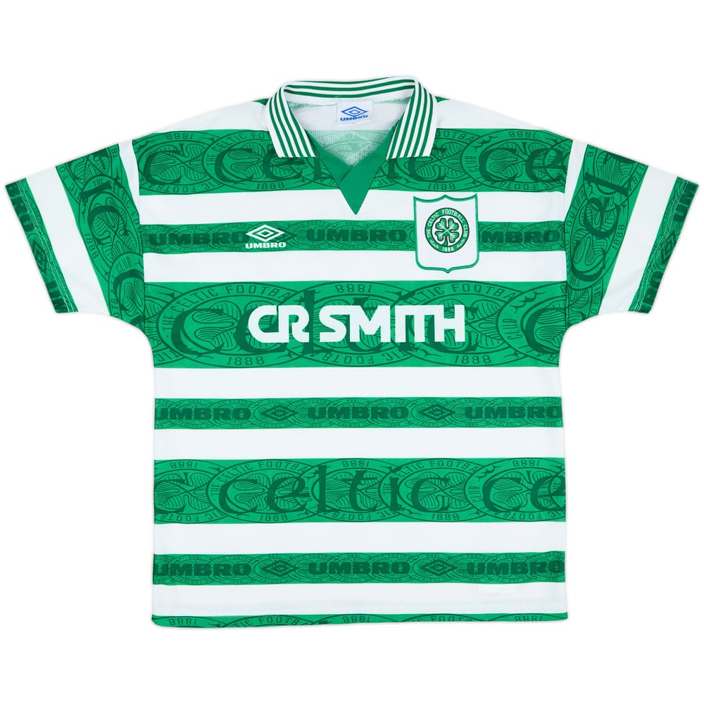 1995-97 Celtic Home Shirt - 9/10 - (L)