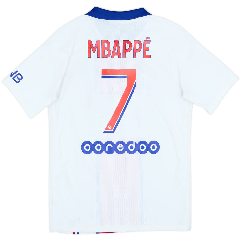 2020-21 Paris Saint-Germain Authentic Away Shirt Mbappe #7 - 8/10 - (S)