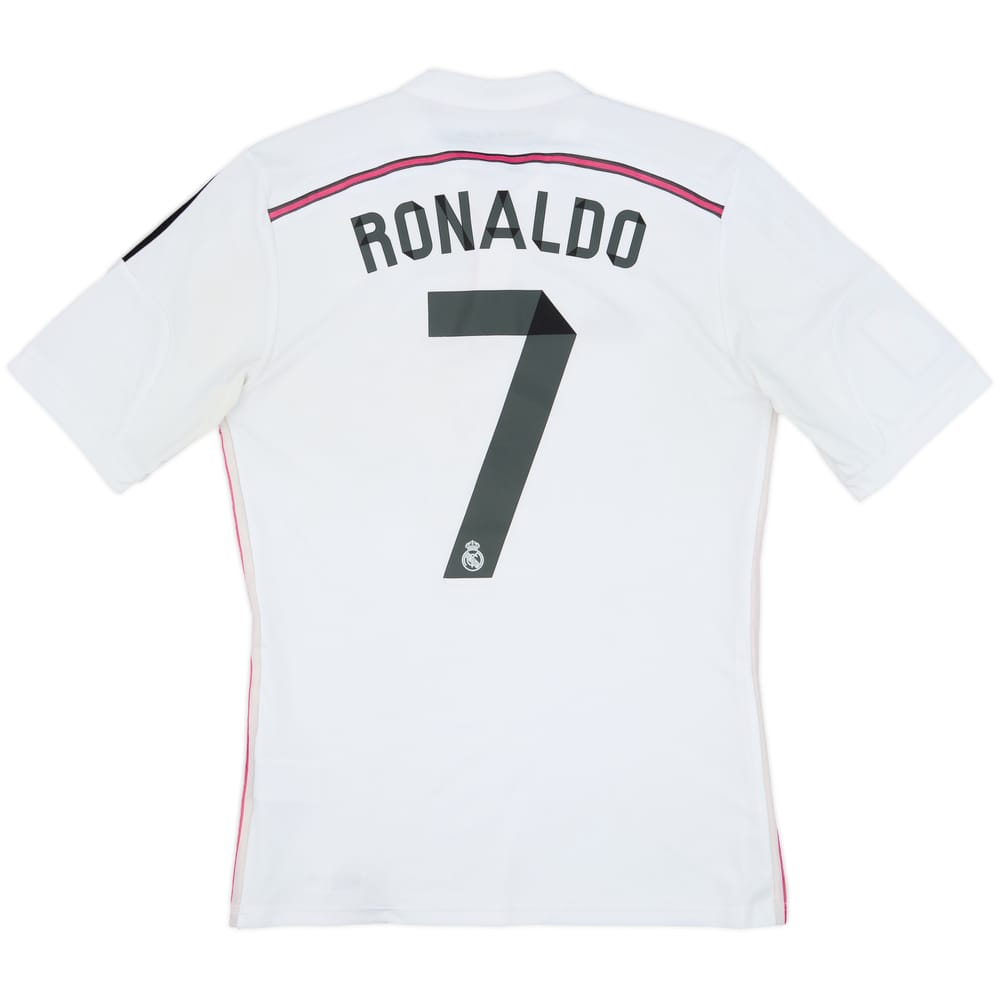 2014-15 Real Madrid Home Shirt Ronaldo #7 - 7/10 - (S)