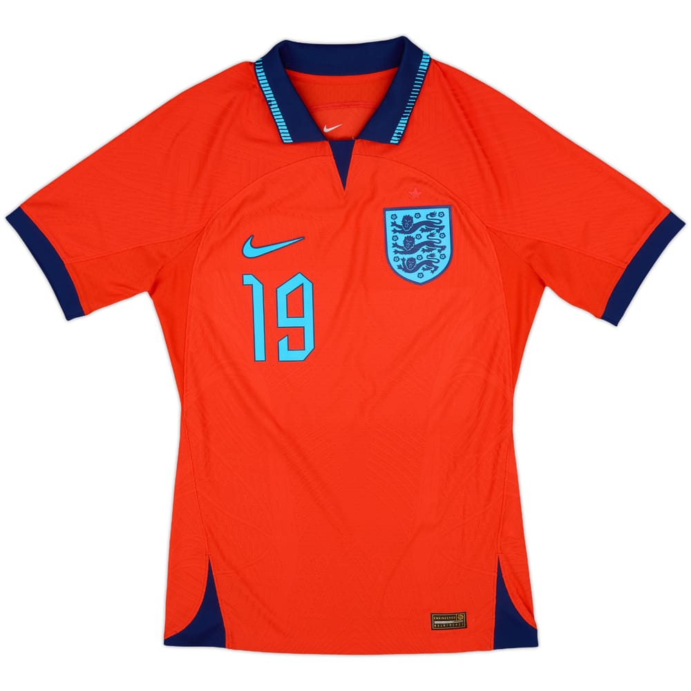 2022-23 England Player Issue Away Shirt #19 - 10/10 - (S)