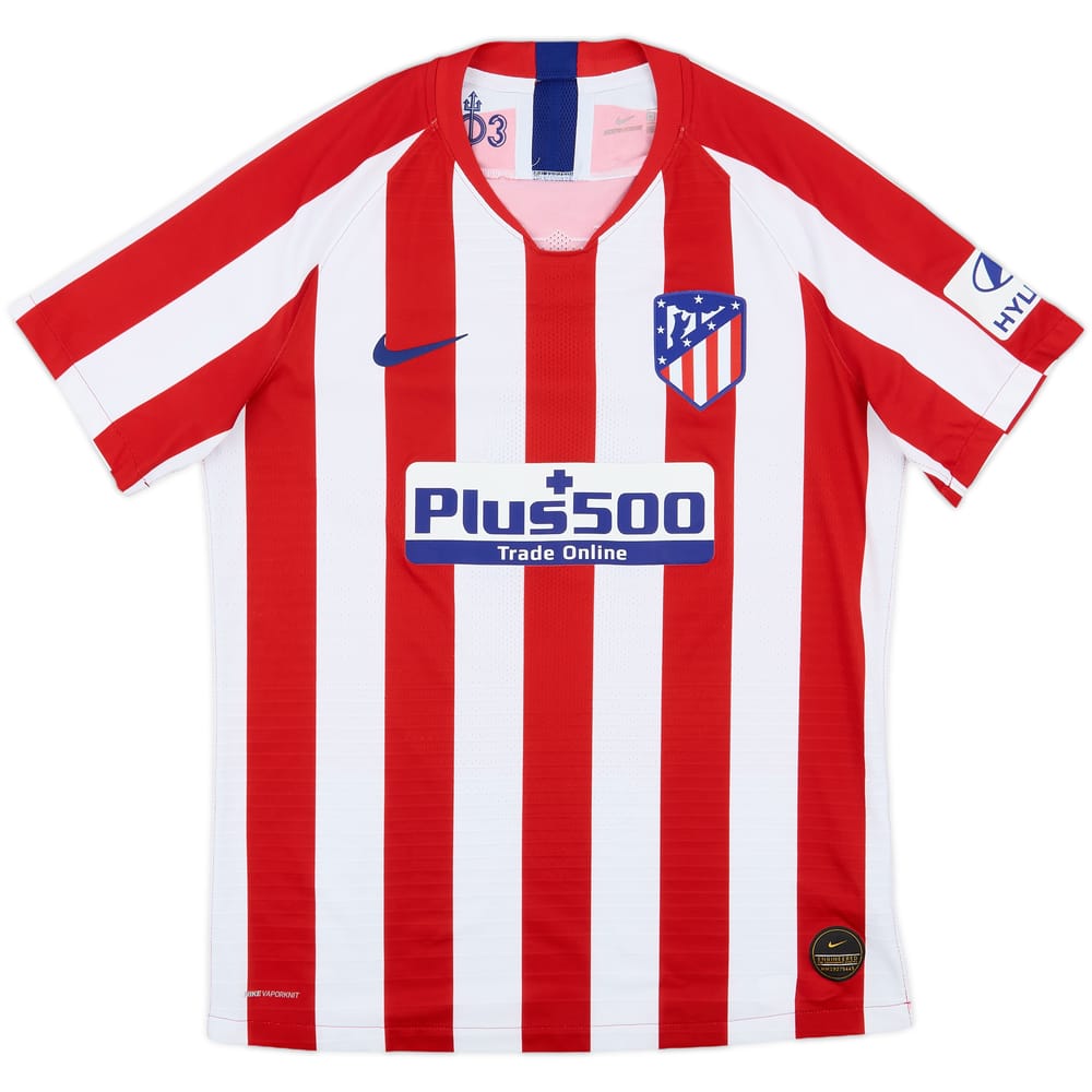 2019-20 Atletico Madrid Authentic Home Shirt - 9/10 - (M)