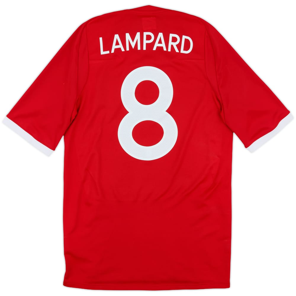 2010-11 England Away Shirt Lampard #8 - 8/10 - (S)