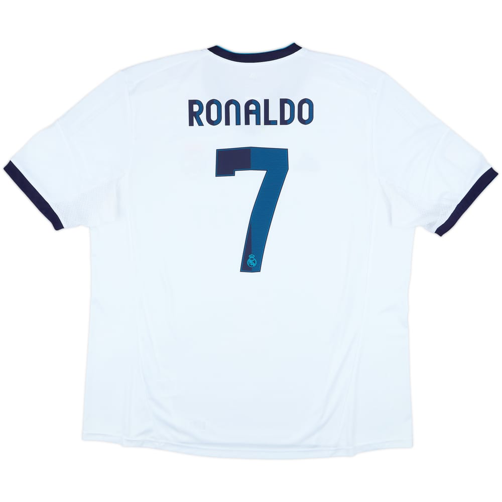 2012-13 Real Madrid Home Shirt Ronaldo #7 - 6/10 - (XXL)