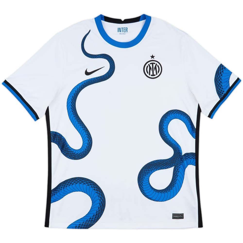 2021-22 Inter Milan Away Shirt - 8/10 - (L)