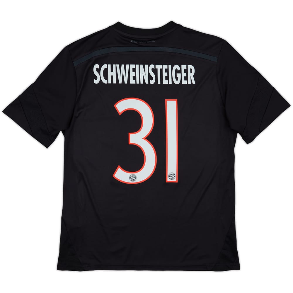 2014-15 Bayern Munich Third Shirt Schweinsteiger #31 - 7/10 - (XL.Boys)