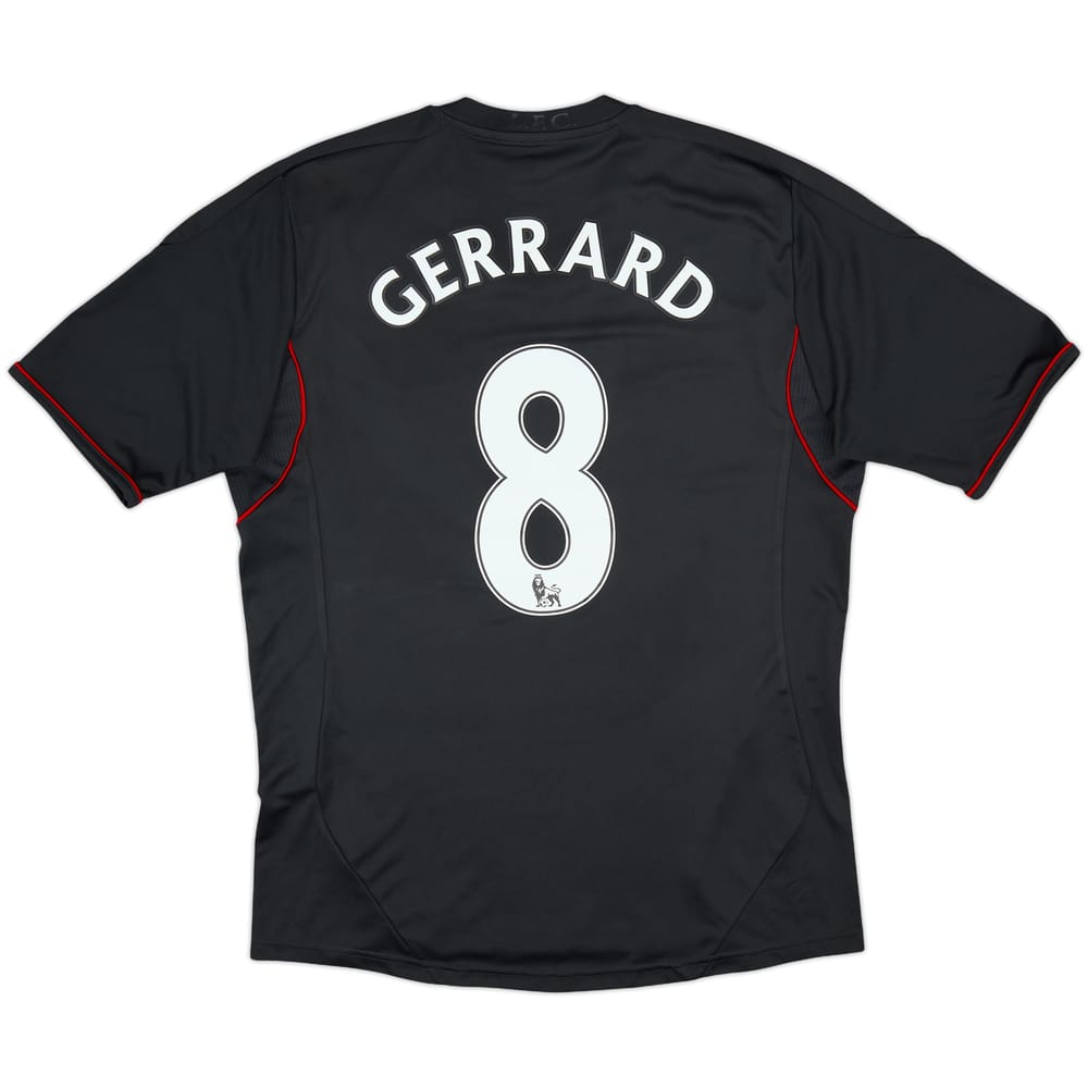 2011-12 Liverpool Away Shirt Gerrard #8 - 8/10 - (M)