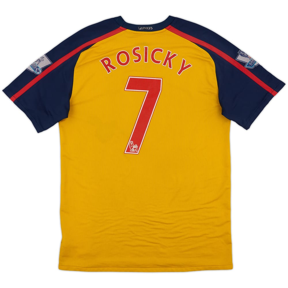 2008-09 Arsenal Away Shirt Rosicky #7 - 4/10 - (M)