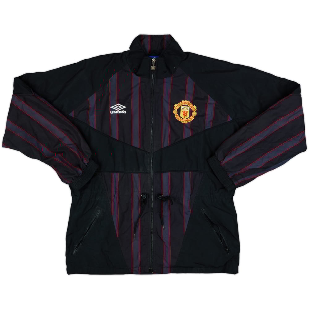 1996-97 Manchester United Umbro Track Jacket - 8/10 - (M)