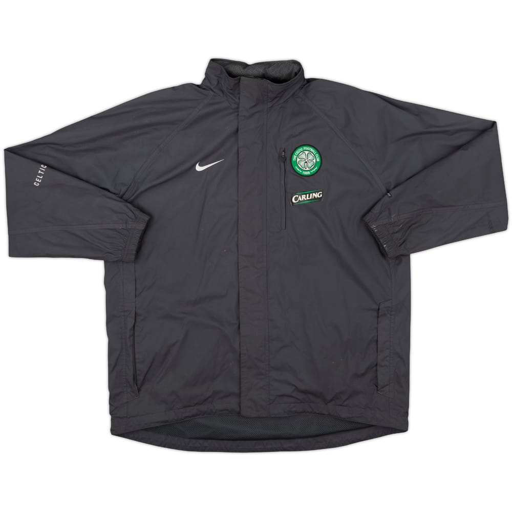 2005-06 Celtic Nike Hooded Rain Jacket - 7/10 - (L)