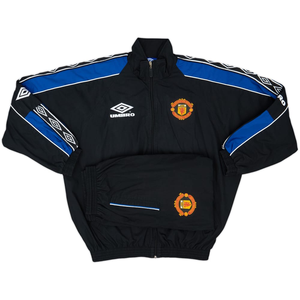1998-00 Umbro Template Tracksuit (Manchester United) - 9/10 - (L)