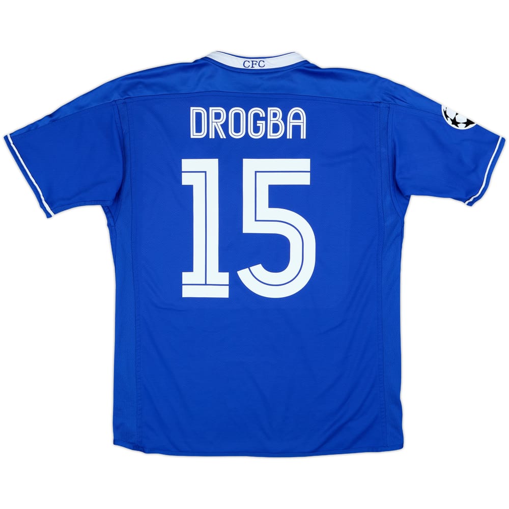 2003-05 Chelsea Home Shirt Drogba #15 - 8/10 - (M)