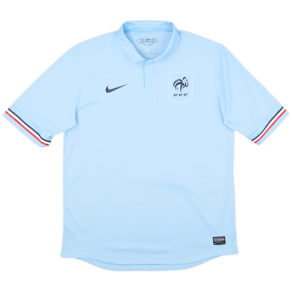 2013-14 France Authentic Away Shirt - 6/10 - (L)