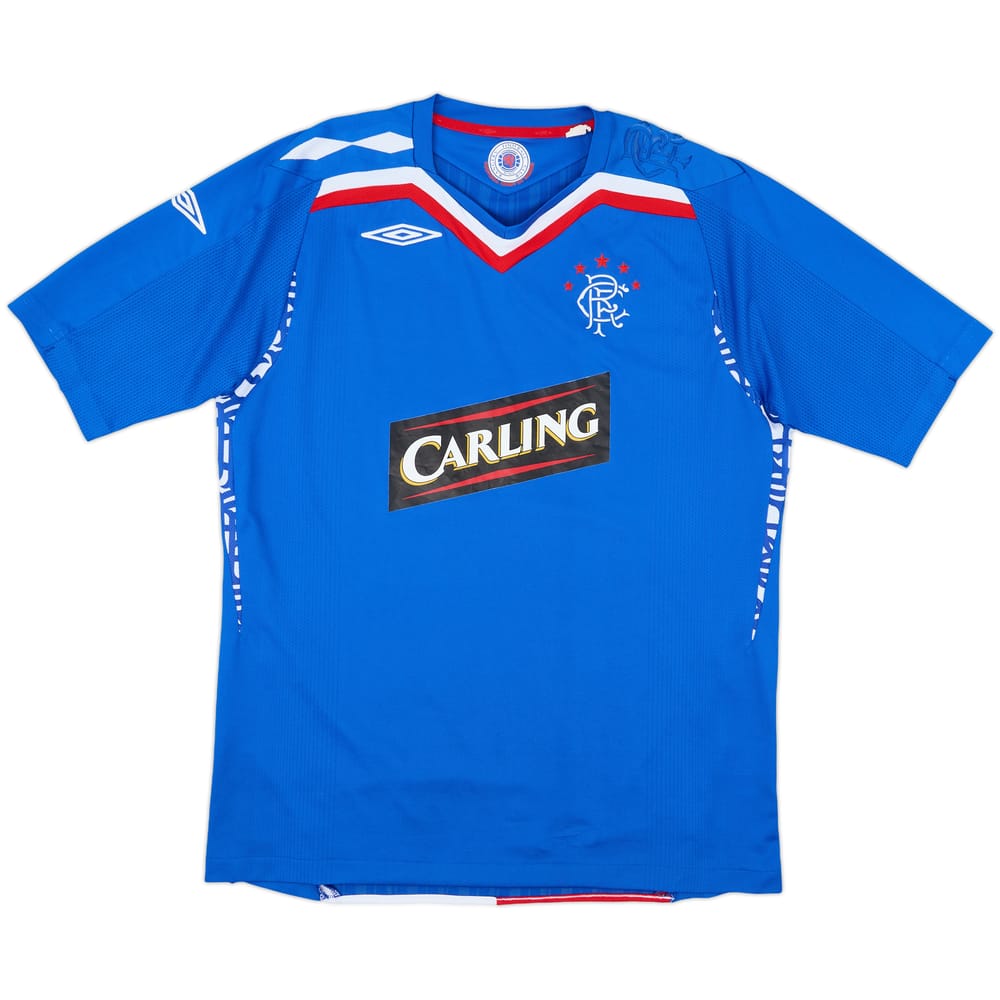 2007-08 Rangers Home Shirt - 4/10 - (L)