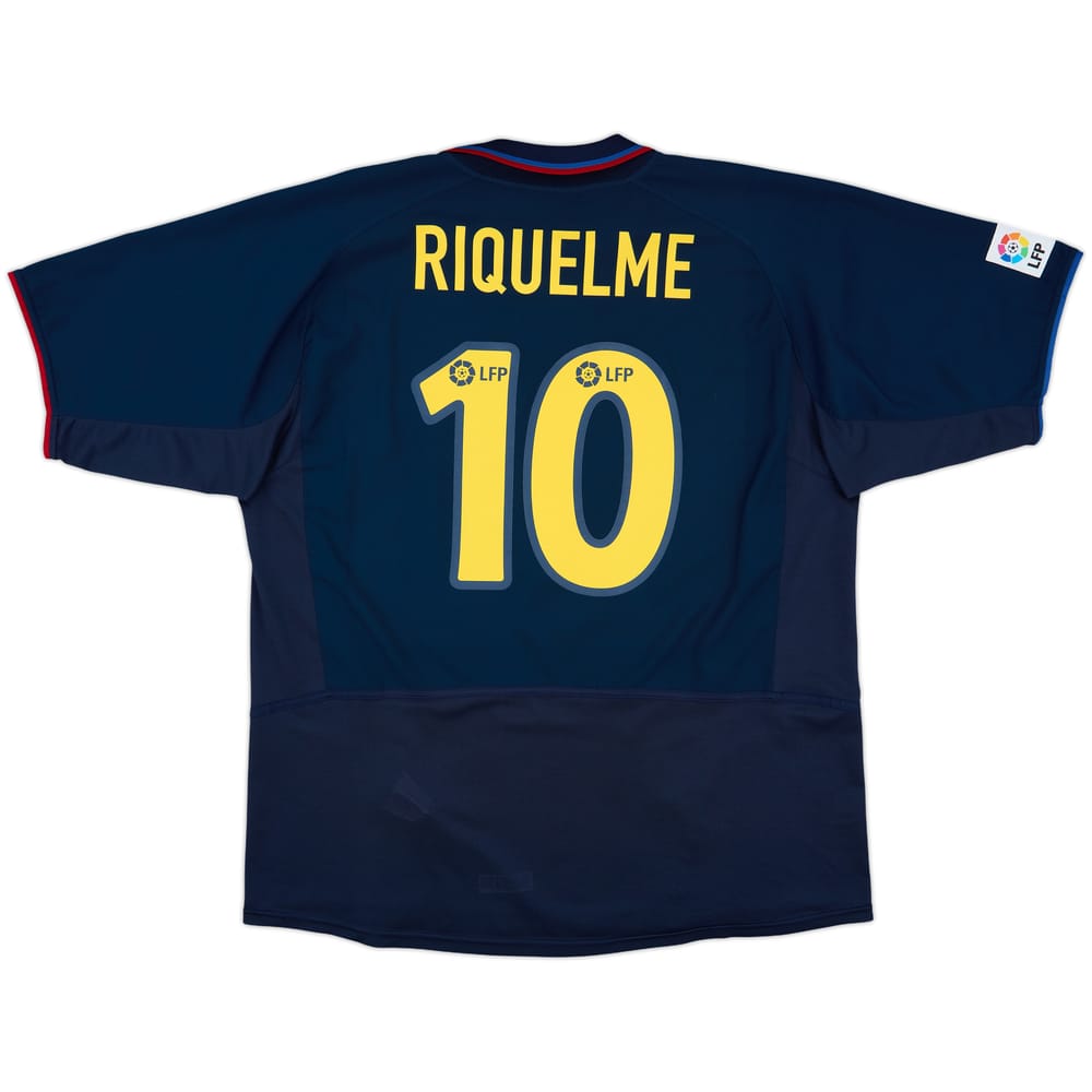 2002-03 Barcelona Away Shirt Riquelme #10 - 9/10 - (XXL)