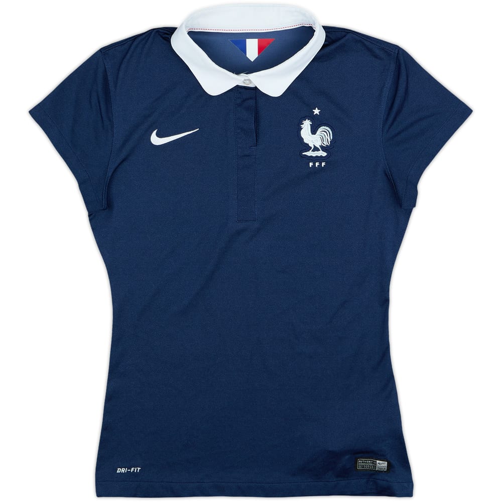 2014-15 France Home Shirt - 9/10 - (Women's S)