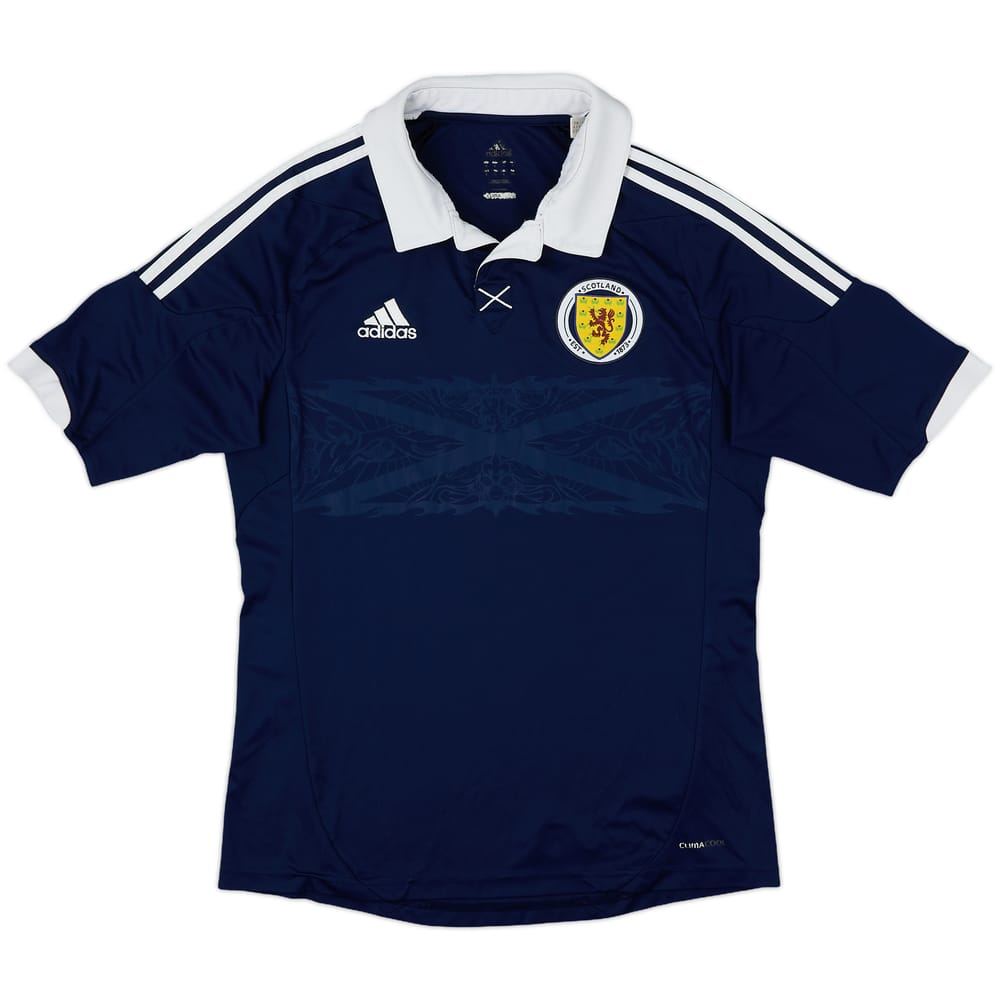 2011-13 Scotland Home Shirt - 8/10 - (M)