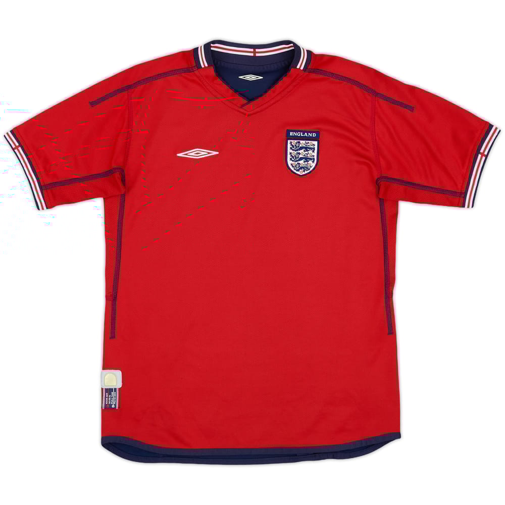 2002-04 England Away Shirt - 8/10 - (L.Boys)
