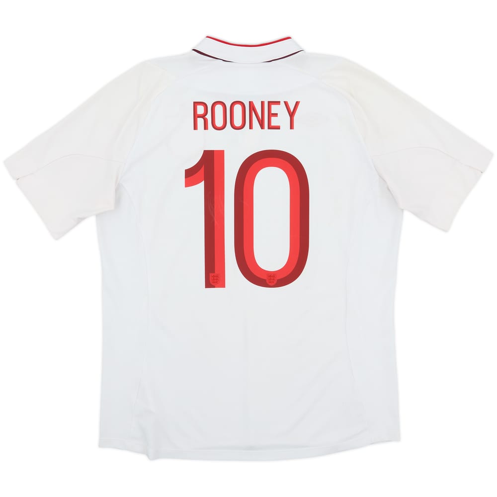 2012-13 England Home Shirt Rooney #10 - 5/10 - (L)