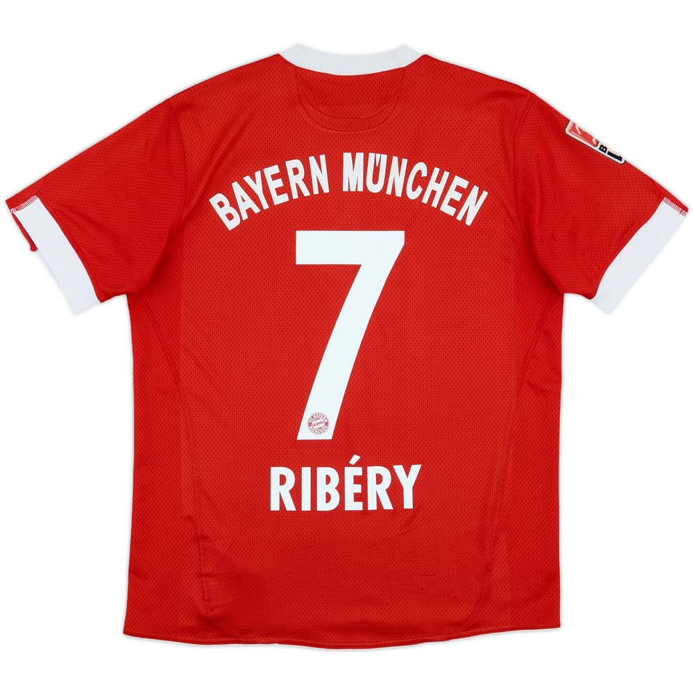 2009-10 Bayern Munich Home Shirt Ribery #7 - 7/10 - (XL.Boys)
