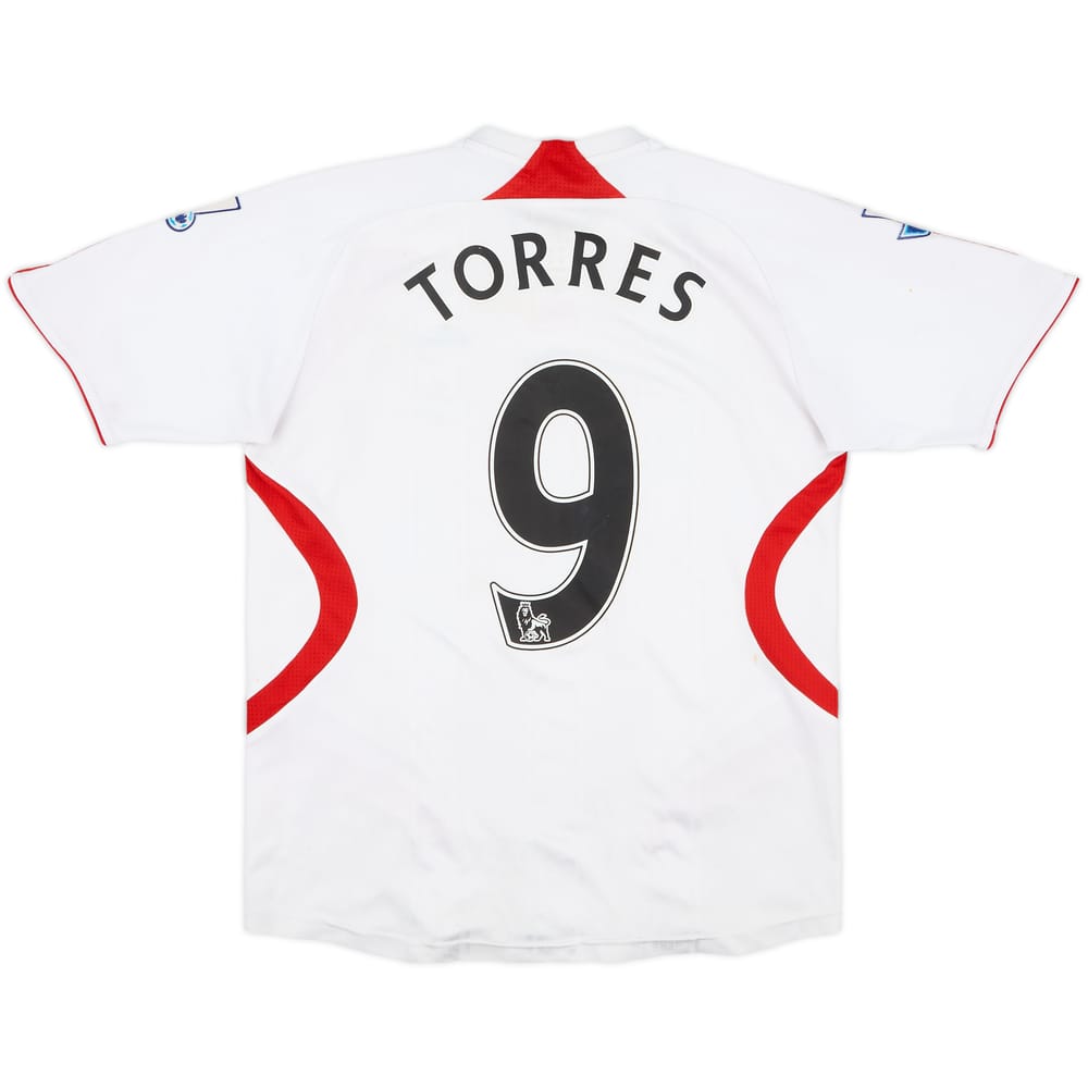 2007-08 Liverpool Away Shirt Torres #9 - 5/10 - (M.Boys)