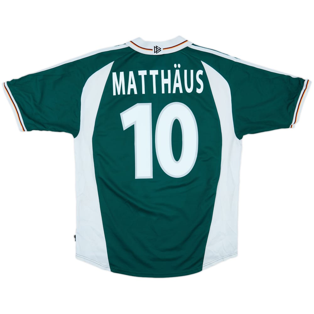 2000-02 Germany Away Shirt Matthaus #10 - 8/10 - (L)